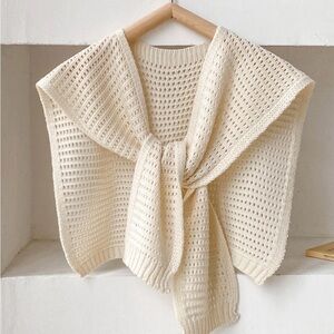 Chic Cream Knit Sweater